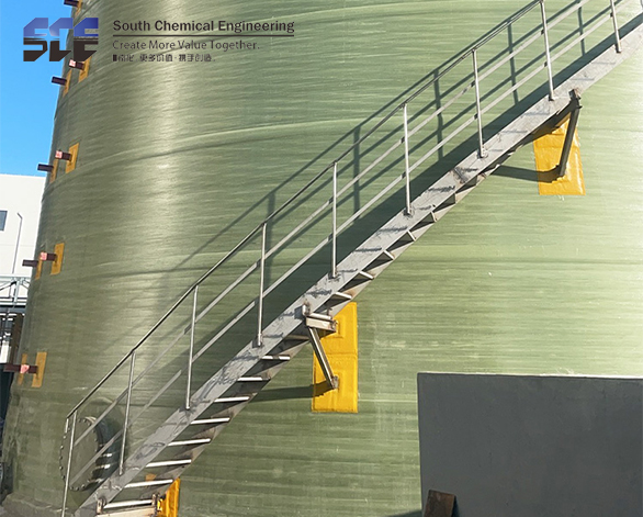 玻璃钢立式储罐3600m³，φ16米*18米